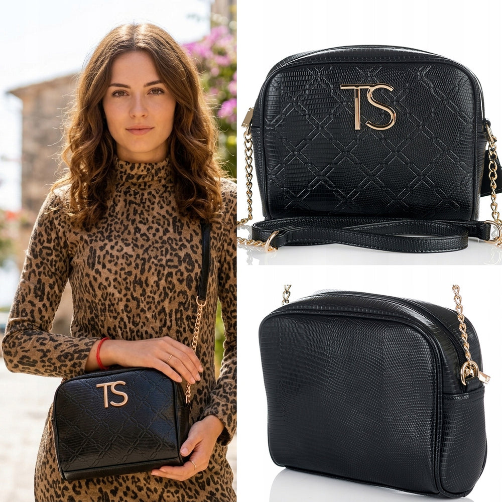 Listonoszka crossbody Top Secret pikowana, pojemna