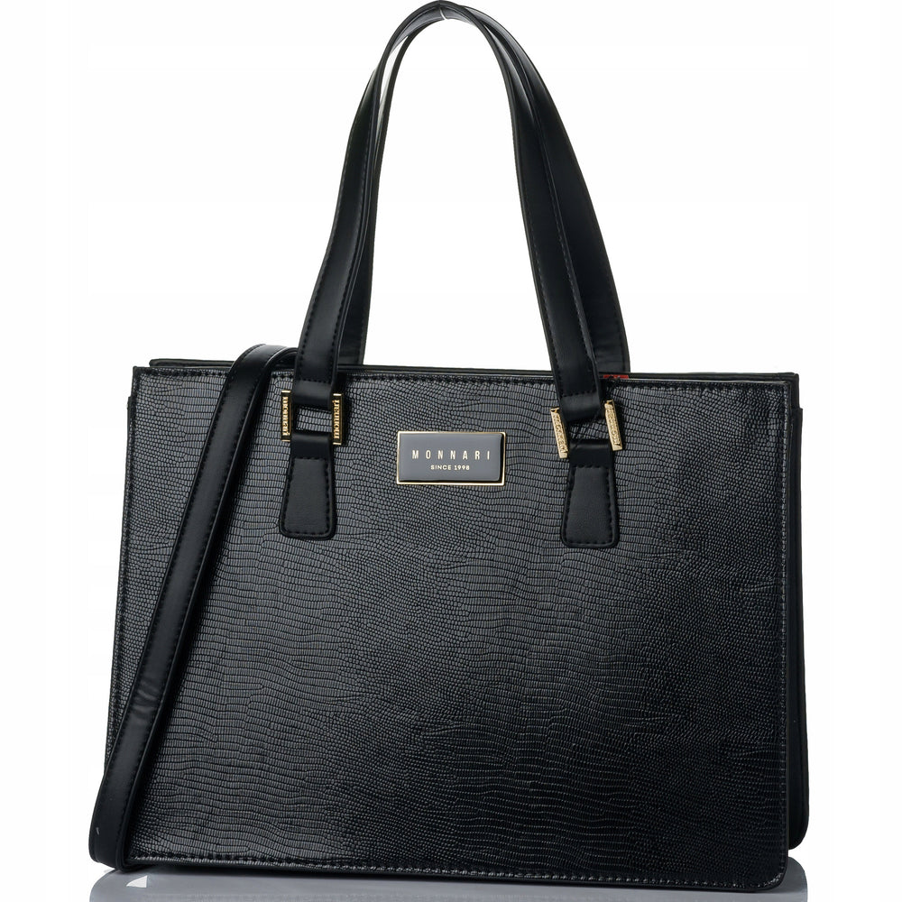 Torba wizytowa damska Monnari elegancka – czarna