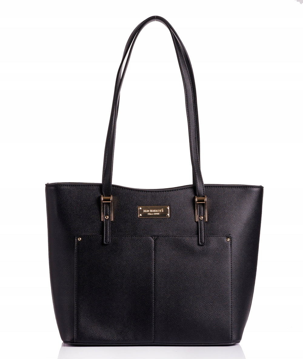 Torebka kuferek shopper Monnari miejska, do pracy – czarna