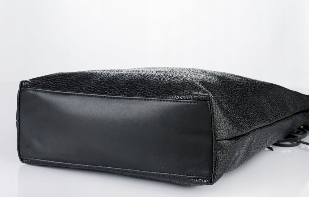Torebka worek shopper damska Monnari na ramię – czarna