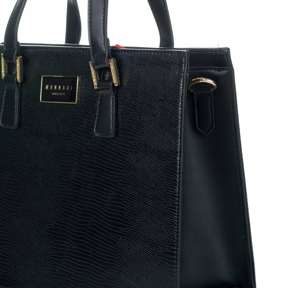 Torba wizytowa damska Monnari elegancka – czarna