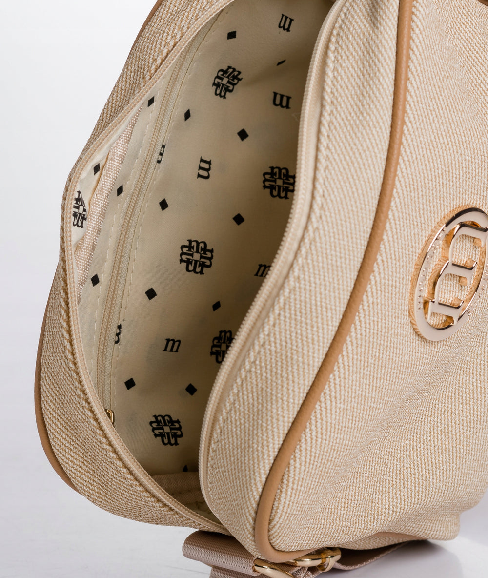 Listonoszka crossbody damska Monnari elegancka – beżowa