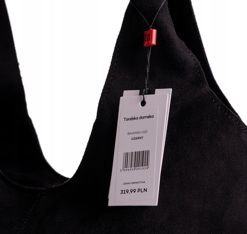 Torebka shopper z listonoszką 2w1 Monnari, zamszowa