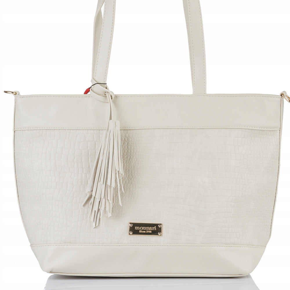 Shopperka damska Monnari duża – biała
