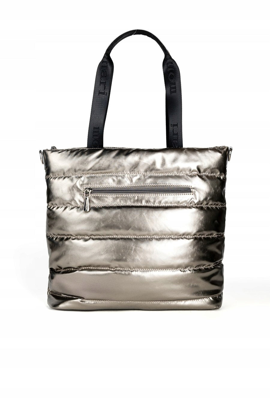 Torba shopper damska Monnari duża – metaliczna