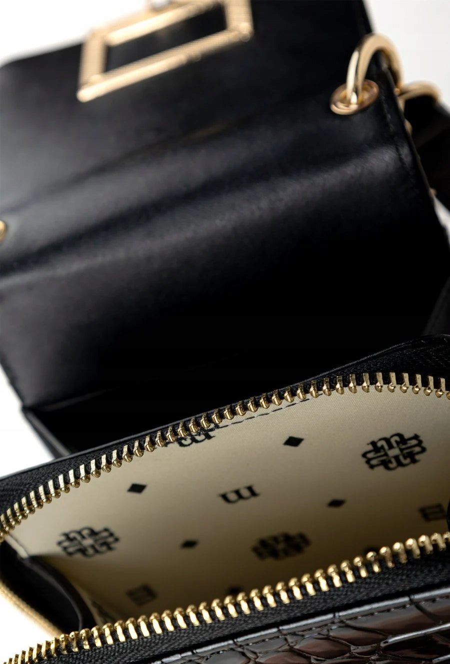 Torebka na telefon Monnari, listonoszka phone bag – czarna