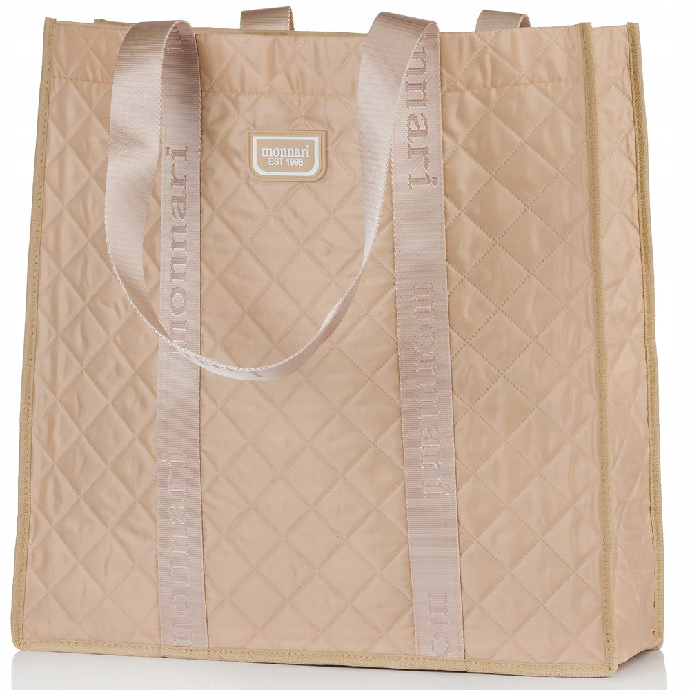 Torba na zakupy Monnari składana, shopper – beżowa