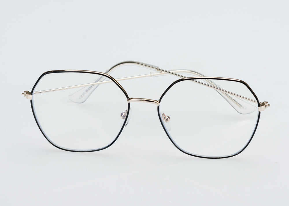 Okulary zerówki Revers lenonki z filtrem blue light