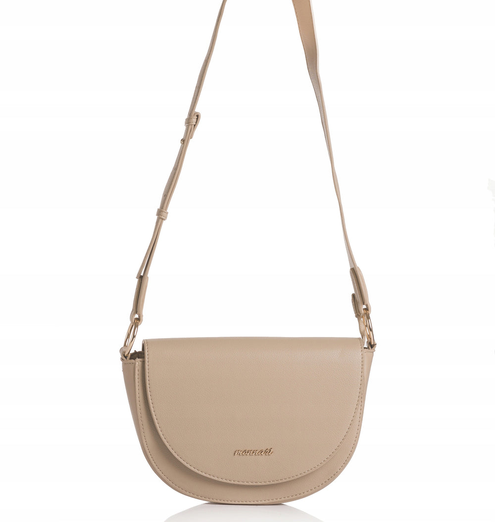 Listonoszka łódka crossbody Monnari – beżowa