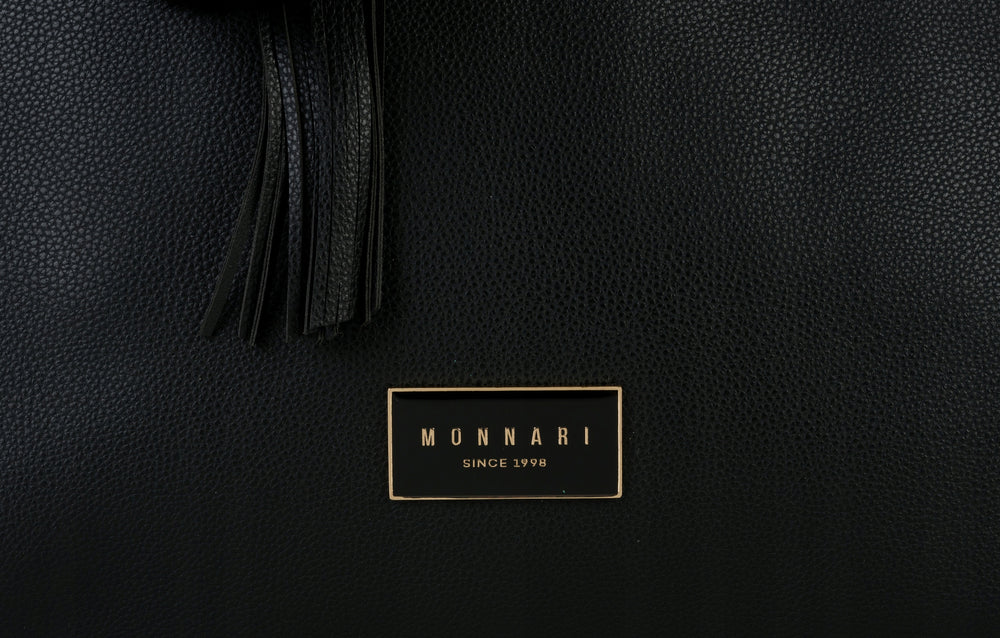 Torba shopper Monnari z pomponem, miejska