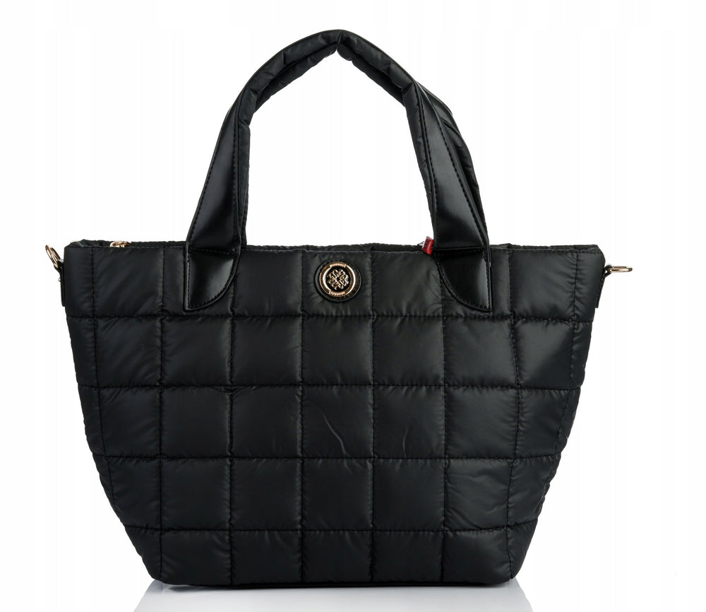 Torba shopper damska Monnari praktyczna – czarna