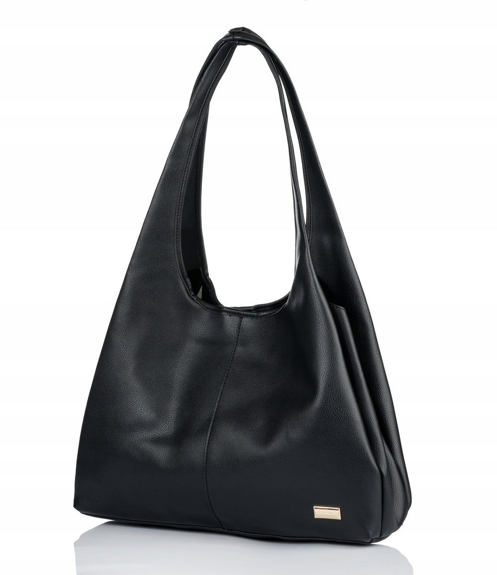 Torebka shopper damska Monnari 3-komorowa – czarna