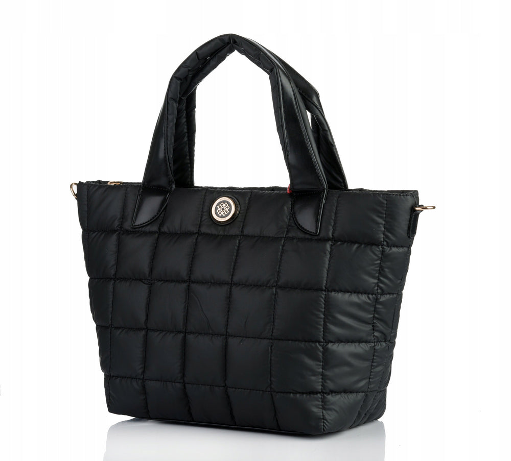 Torba shopper damska Monnari praktyczna – czarna