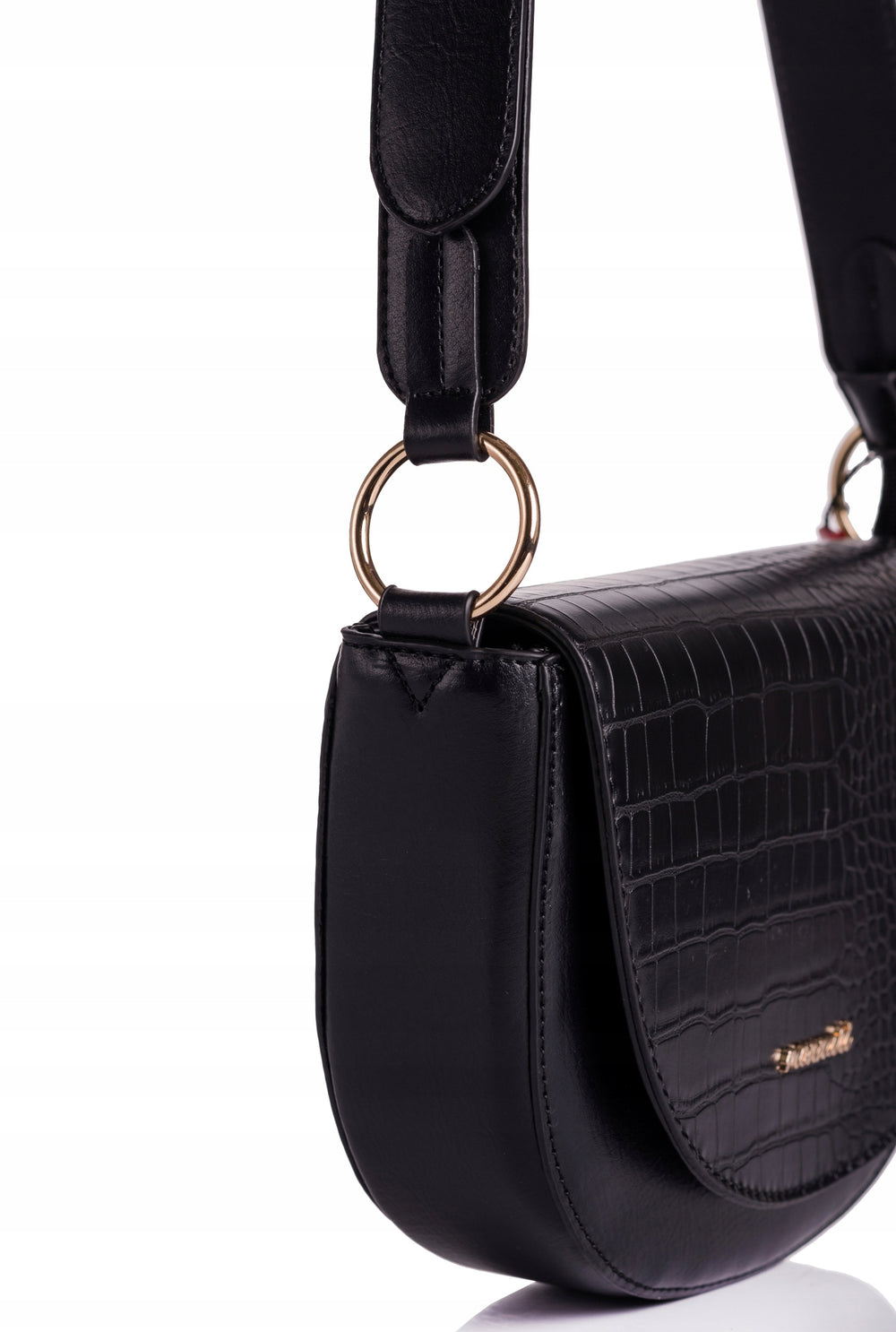 Listonoszka łódka crossbody Monnari – czarna