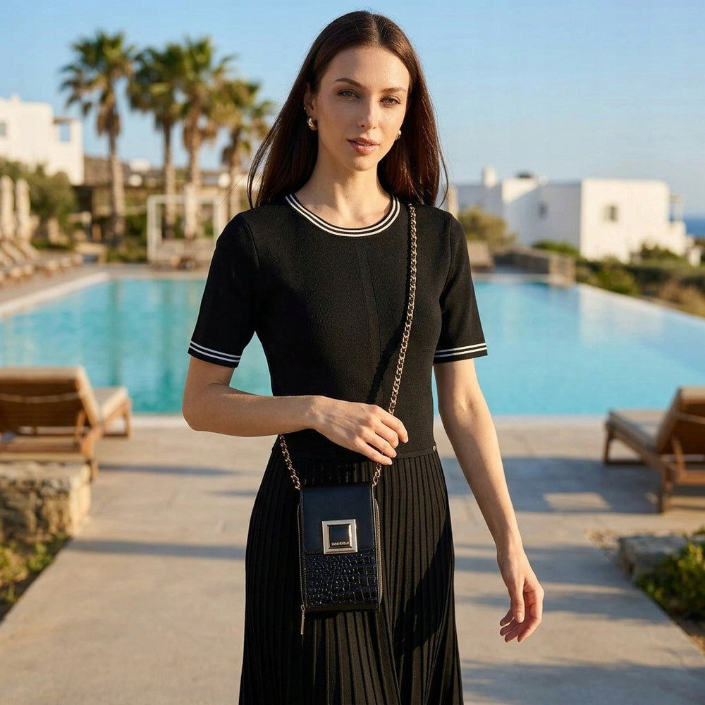 Torebka na telefon Monnari, listonoszka phone bag – czarna