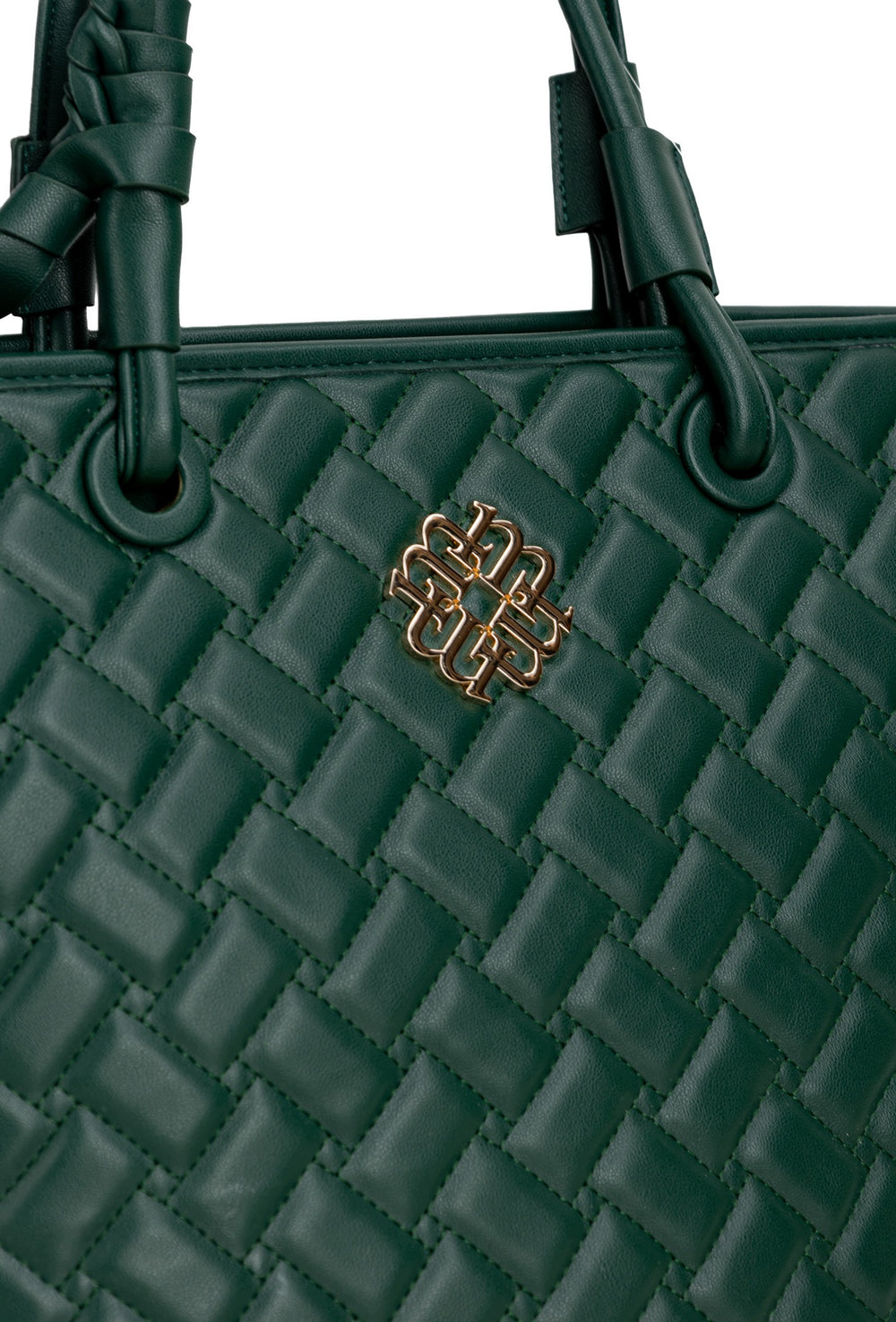 Torba shopper damska Monnari duża na ramię – zielona