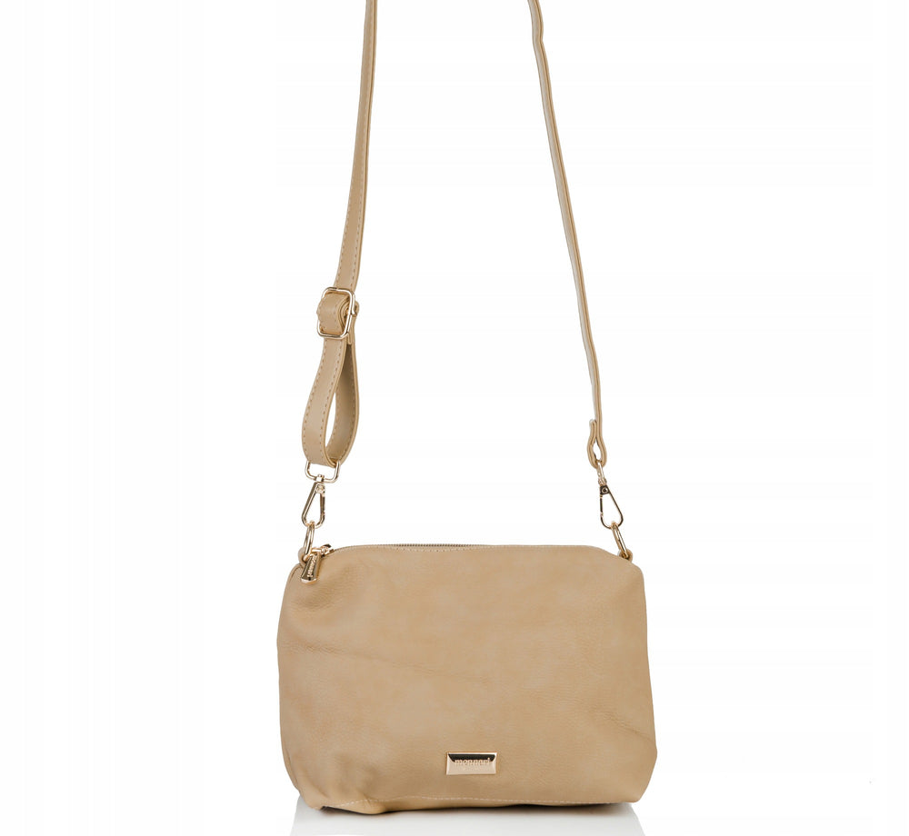 Torebka shopper z listonoszką 2w1 Monnari – beżowa