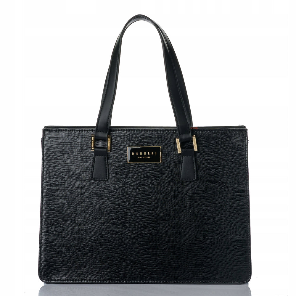 Torba wizytowa damska Monnari elegancka – czarna